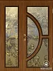 Деревянная тамбурная дверь-24